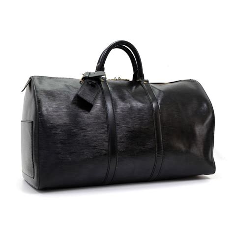 lv duffle bag black|louis vuitton duffle 50.